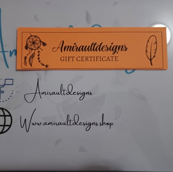 Amiraultdesigns gift card - Picture 1 of 1